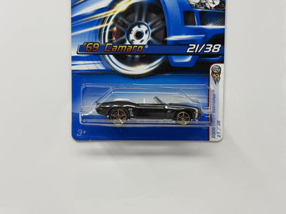 Hot Wheels 2006 First Editions 1969 Chevrolet Camaro 1:64 Diecast Black WV1