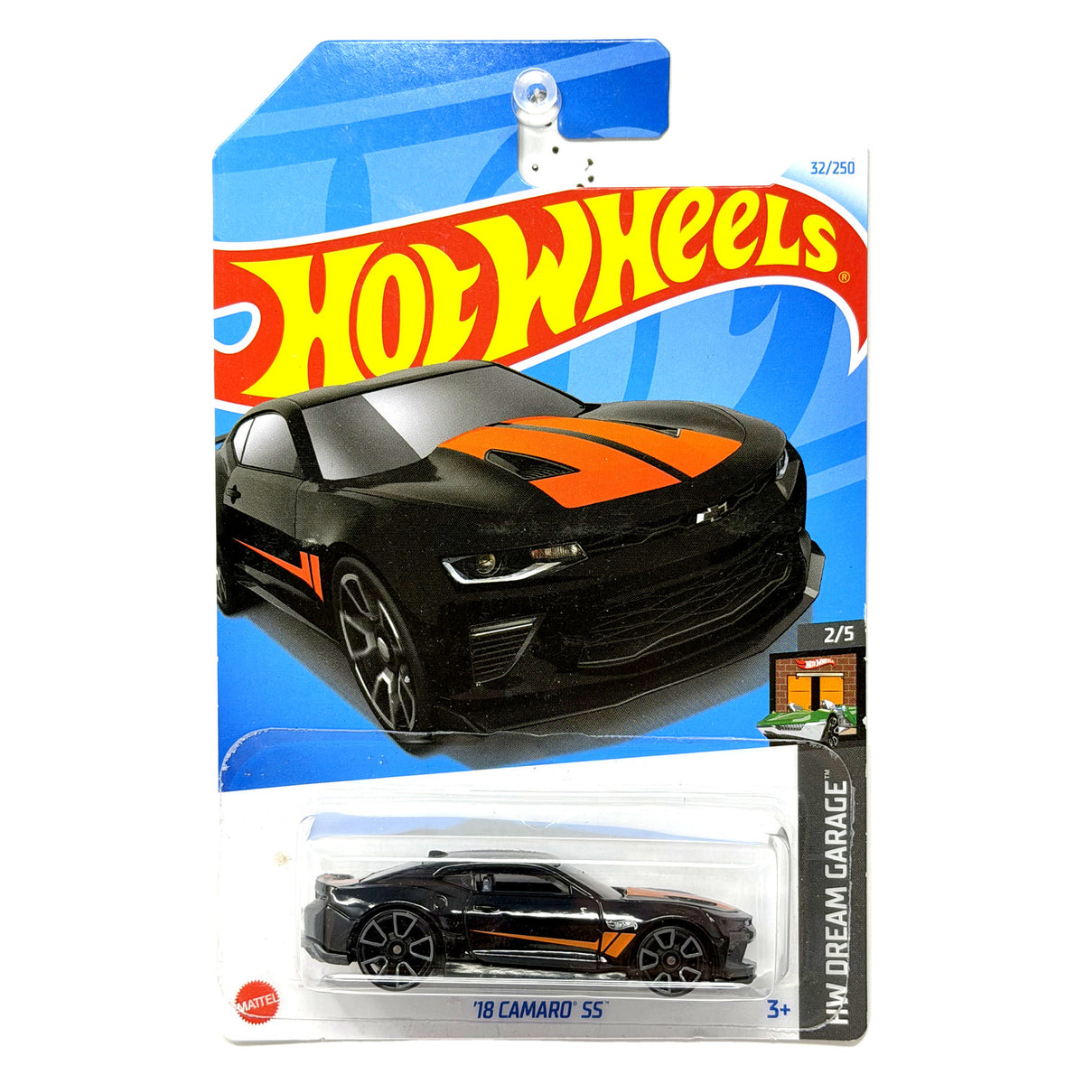 Hot Wheels HW Dream Garage 2018 Chevrolet Camaro SS 1:64 Diecast Black