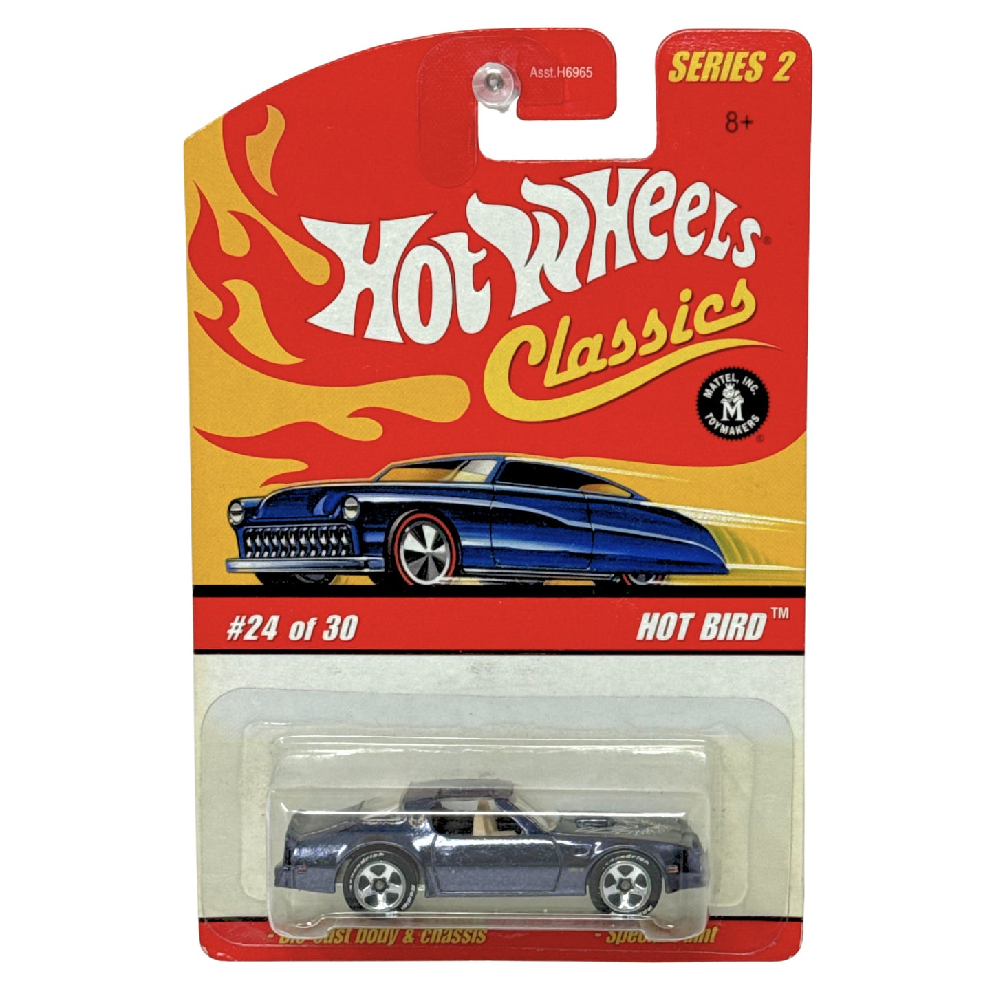 Hot Wheels Classics Hot Bird Dark Metallic Gray 1:64 Diecast