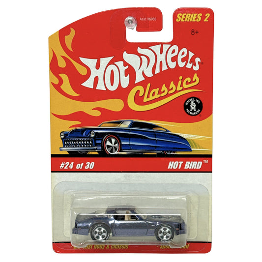 Hot Wheels Classics Hot Bird Dark Metallic Gray 1:64 Diecast