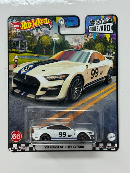 Hot Wheels Premium Boulevard #66 2020 Ford Shelby GT500 1:64 Diecast