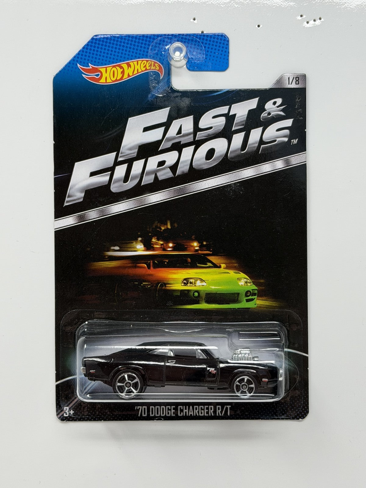 Hot Wheels Fast & Furious 1970 Dodge Charger R/T 1:64 Diecast Black