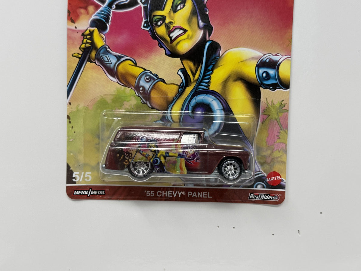 Hot Wheels Premium Masters of the Universe 1955 Chevy Panel 1:64 Diecast RRs