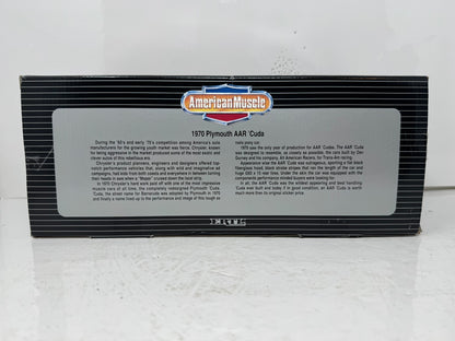 Ertl American Muscle 1970 Plymouth AAR ’Cuda 1:18 Diecast