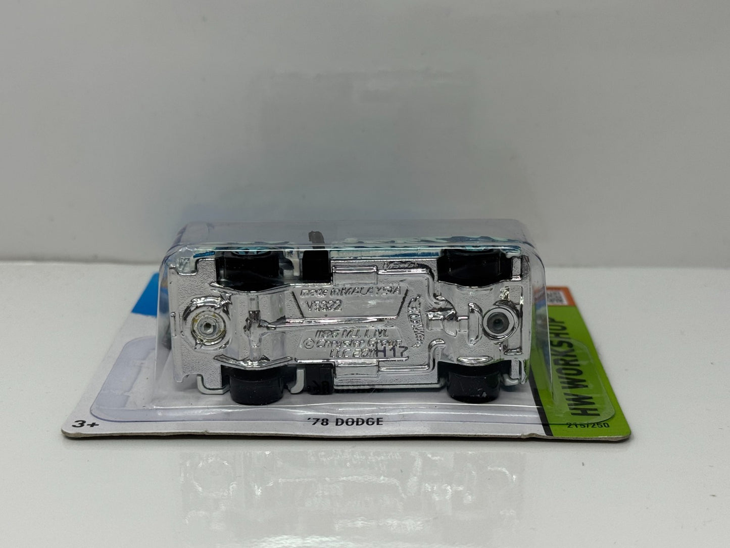 Hot Wheels Workshop 1978 Dodge 1:64 Diecast Short Card V2