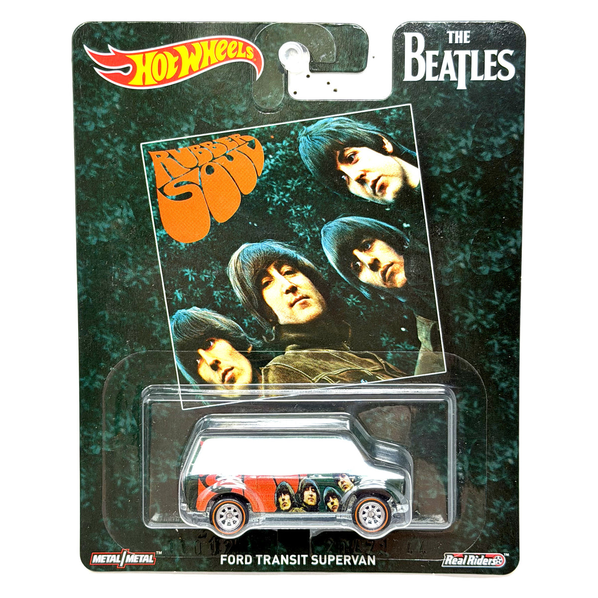 Hot Wheels The Beatles Rubber Soul Ford Transit Supervan 1:64 Diecast RRs
