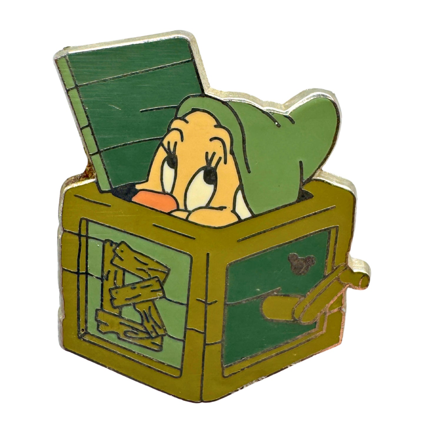 DLR Disney Bashful Letter B Seven Dwarfs Jack in the Box Trading Pin DC1S12