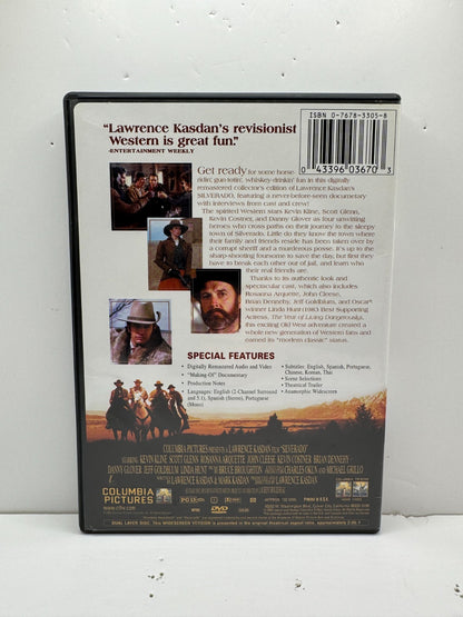 Silverado (DVD) Kevin Kline Western