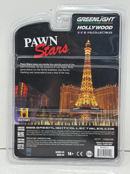 Greenlight Hollywood Pawn Stars 1969 Chevrolet Camaro 1:64 Diecast