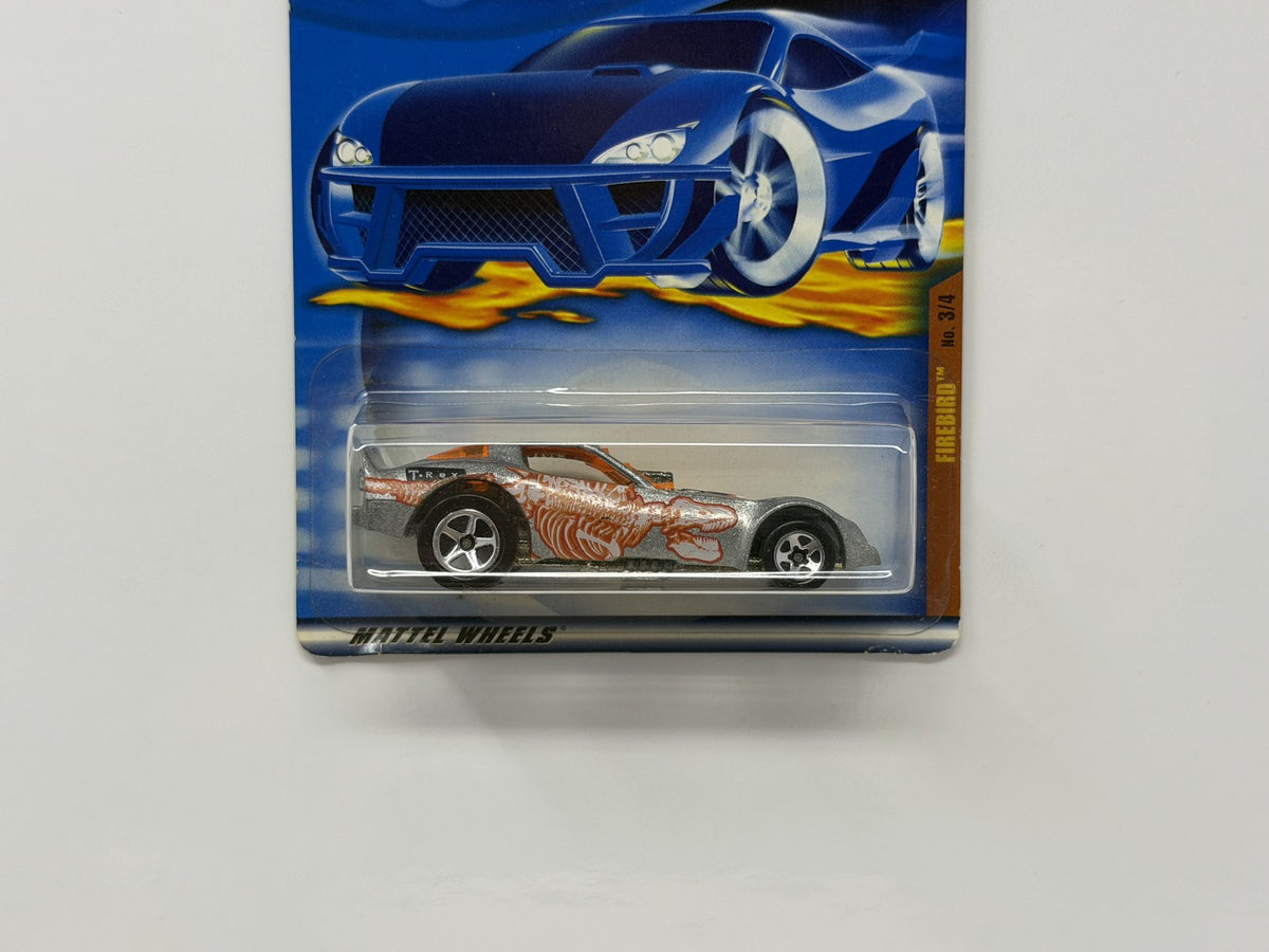 Hot Wheels Firebird T-Rex 1:64 Diecast Silver