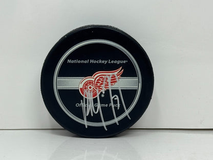 Paul Coffey Detroit Red Wings Signed NHL Autograph Puck Silver Auto