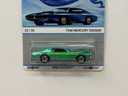 Hot Wheels Cool Classics 1968 Mercury Cougar Spectrafrost 1:64 Diecast Green