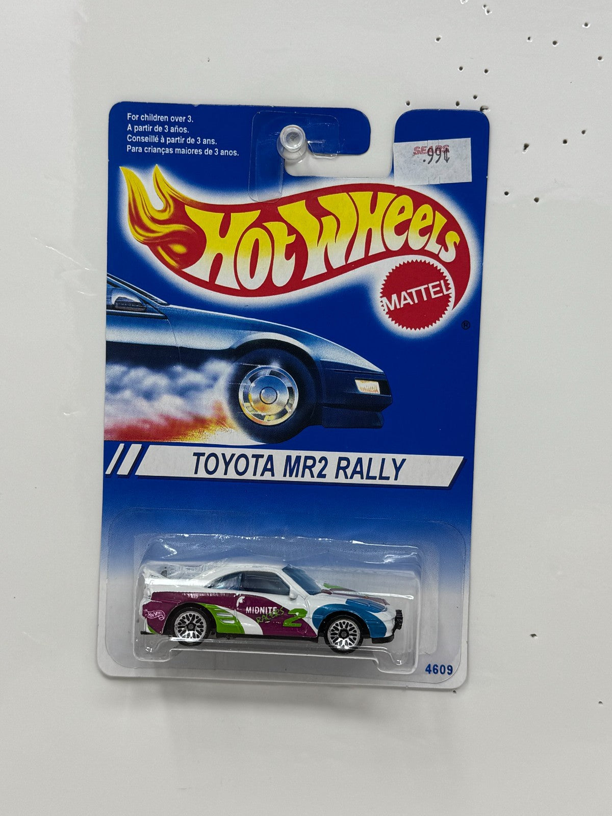 Hot Wheels Toyota MR2 Rally 1:64 Diecast White