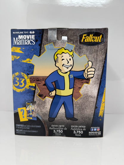 McFarlane Fallout Vault Boy Gold Label Limited Edition 1 of 3750 Action Figure