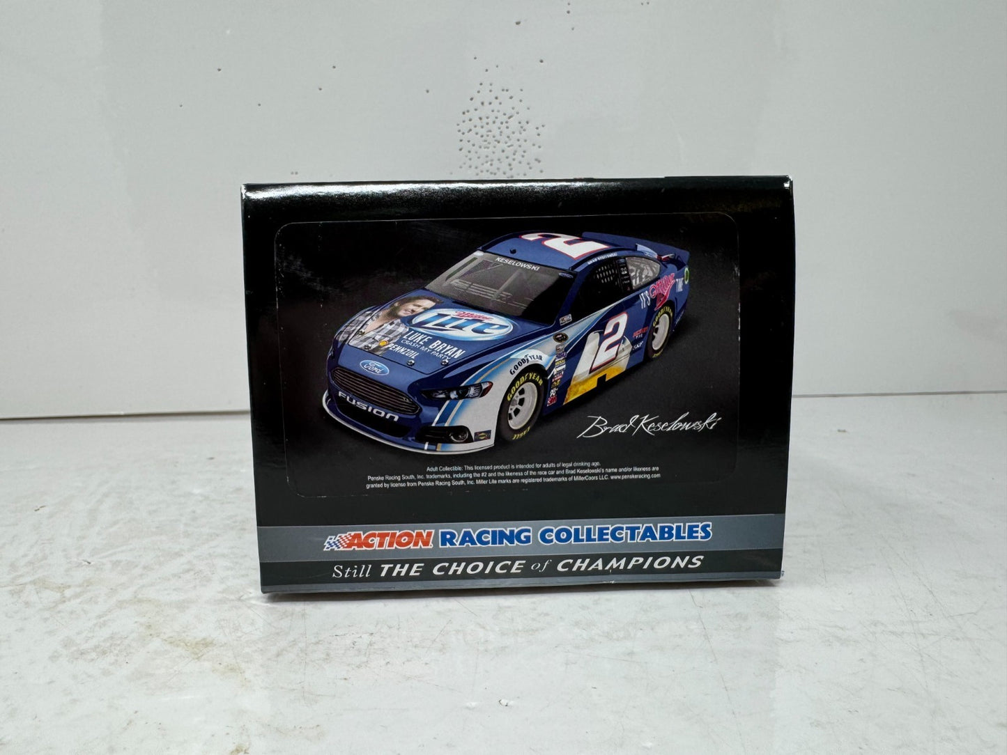 Lionel NASCAR #2 Brad Keselowski Miller Lite Luke Bryan Fusion 1:24 Diecast