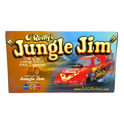 Milestone Bob Gilbertson NHRA Jungle Jim Tribute Blue Funny Car 1:16 Scale