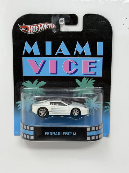 Hot Wheels Retro Entertainment Miami Vice Ferrari 512 M 1:64 Diecast