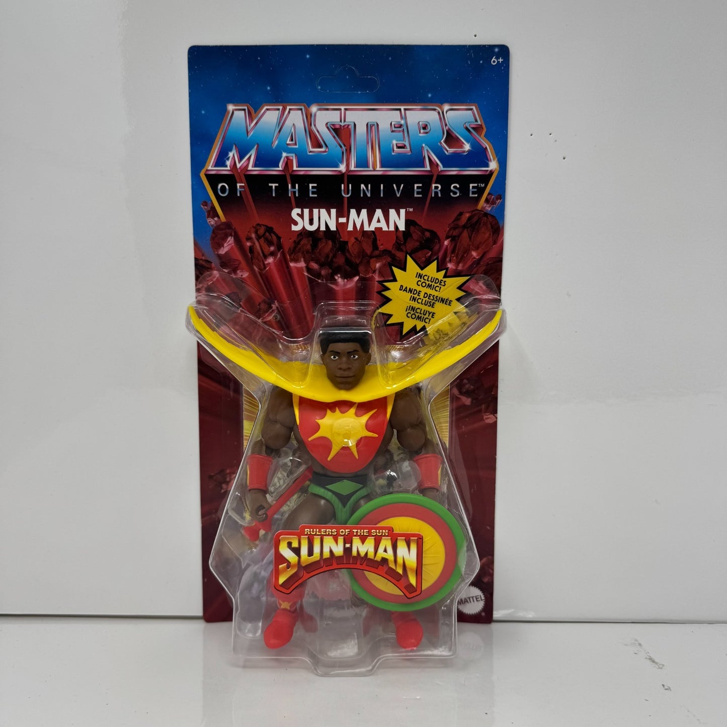 Masters of the Universe Origins Sun-Man Rulers of the Sun Action Figure