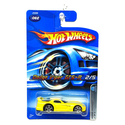 Hot Wheels Mopar Madness Dodge Viper GTS-R 1:64 Diecast Yellow