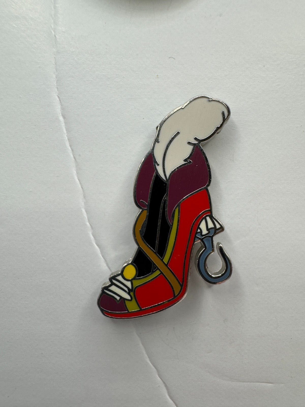 Disney Captain Hook Villain Shoes Trading Pin DC1S15