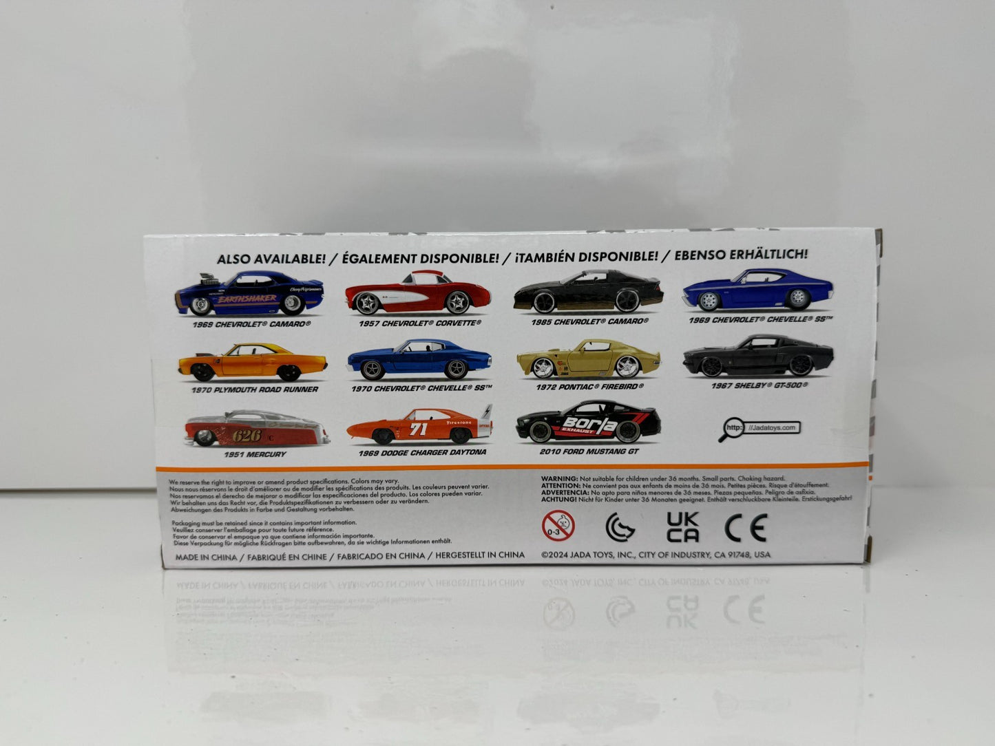 Jada Bigtime Muscle 1989 Ford Mustang GT Blue MiJo Exclusive 1:24 Diecast
