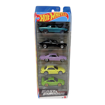 Hot Wheels Fast & Furious 5-Car Gift Pack 1:64 Diecast