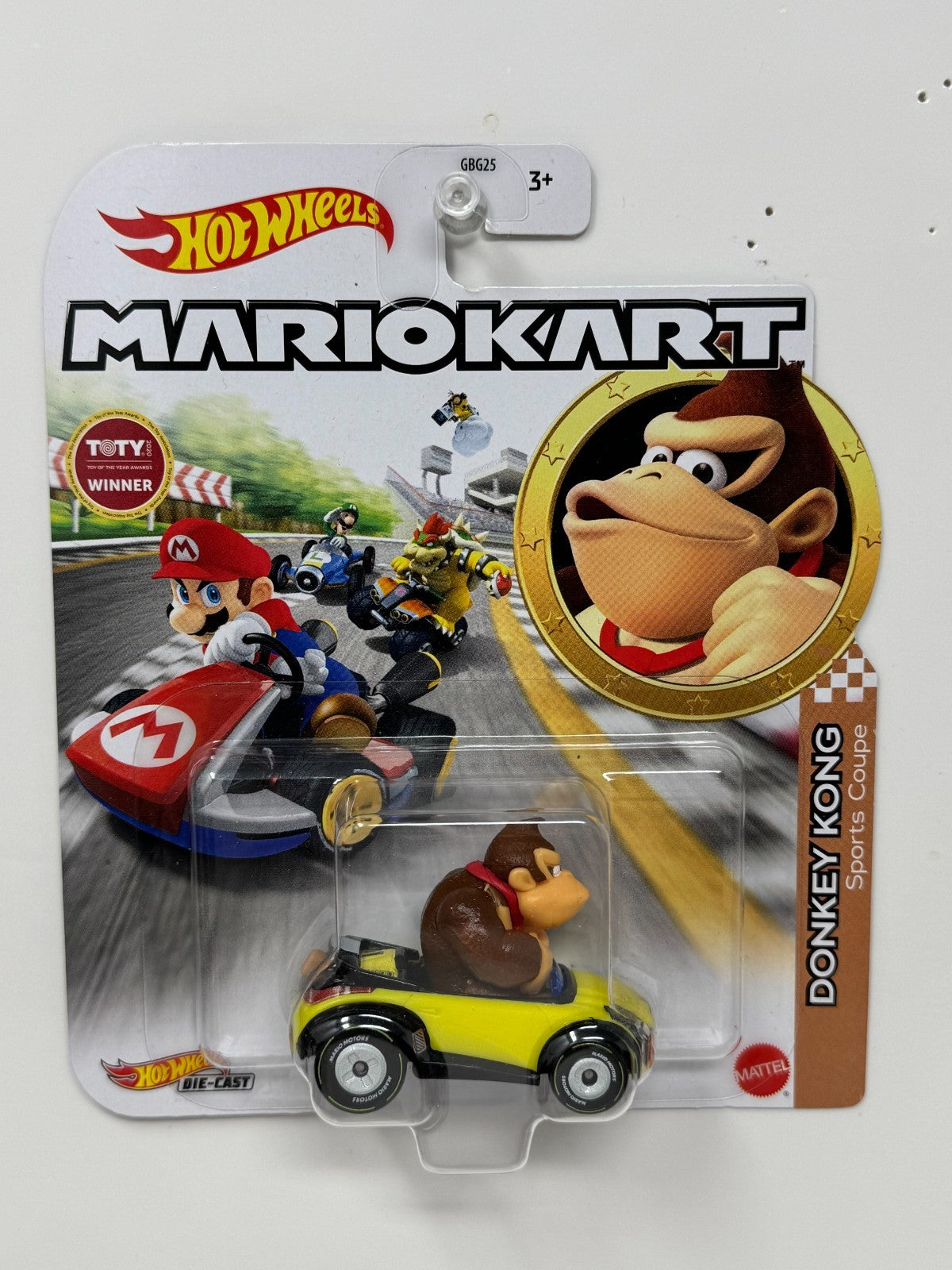 Hot Wheels Mario Kart Donkey Kong Sports Coupe 1:64 Diecast