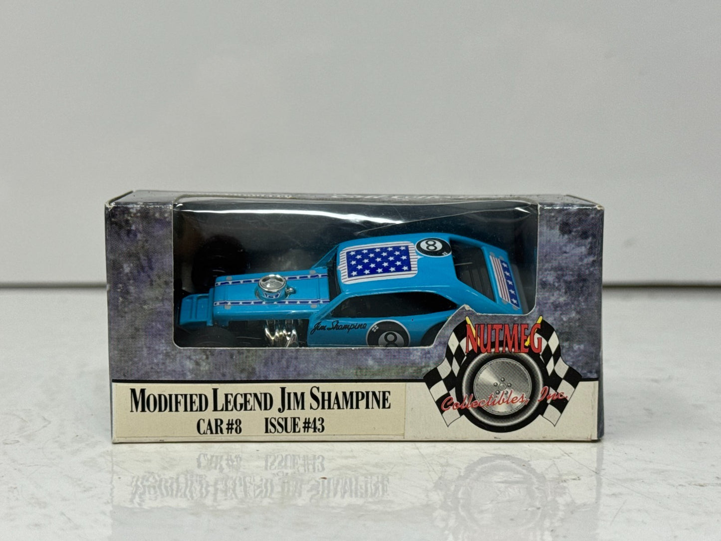 Ertl Nutmeg Modified Legend Jim Shampine #8 1:64 Diecast Car 1997 Limited 5000