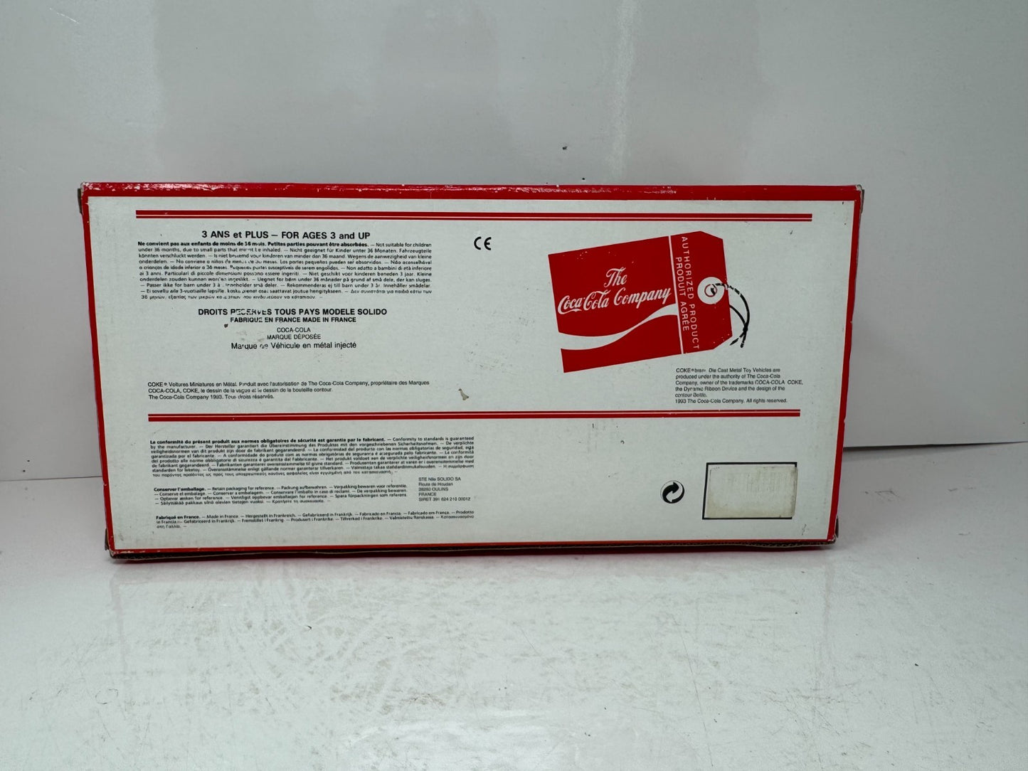 Solido Coca-Cola 1966 Citroën 2CV 1:18 Diecast