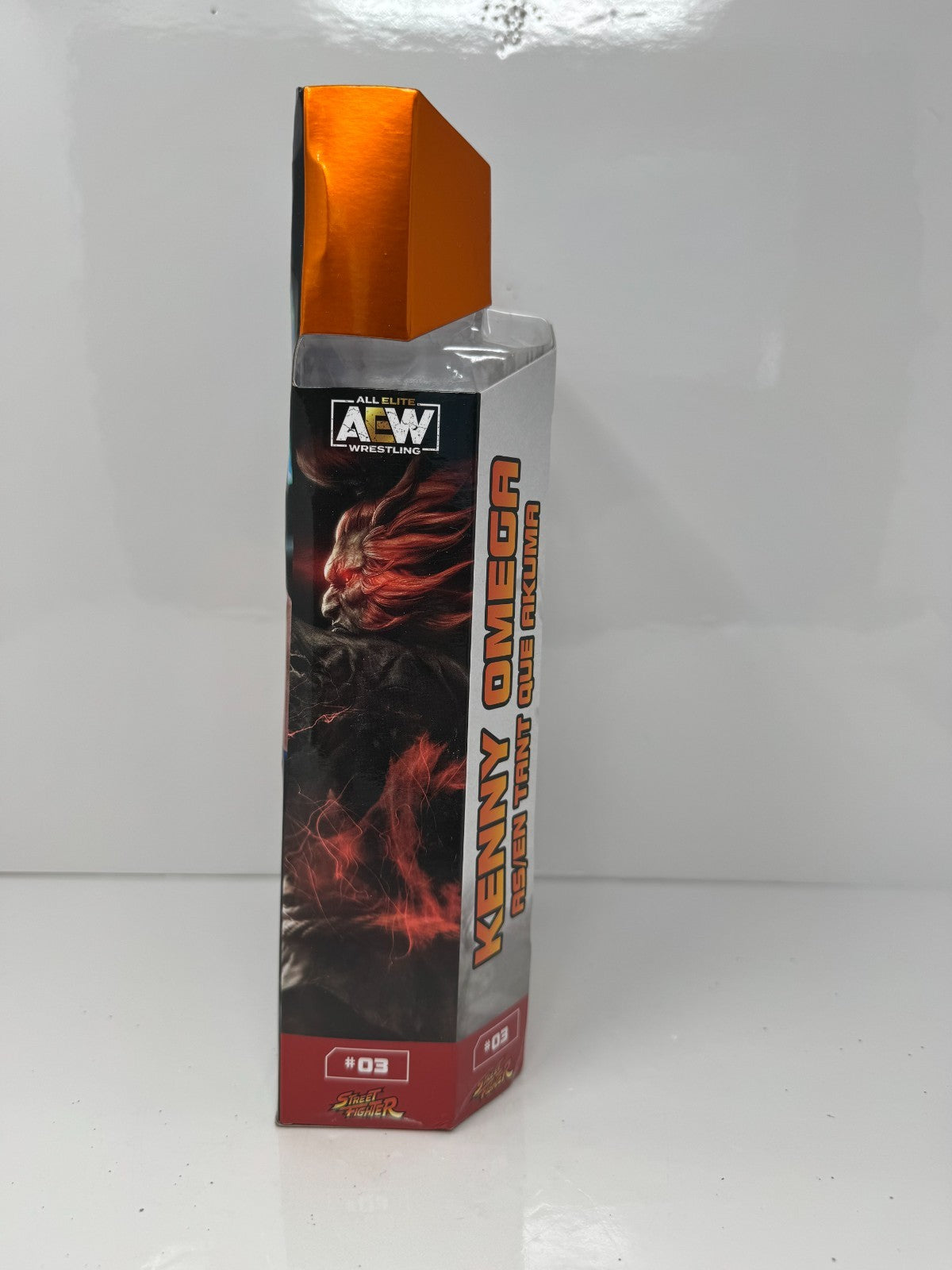 Jazwares AEW Street Fighter Kenny Omega Akuma Action Figure
