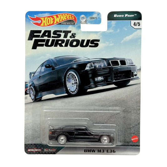 Hot Wheels Premium Fast & Furious BMW M3 E36 1:64 Diecast