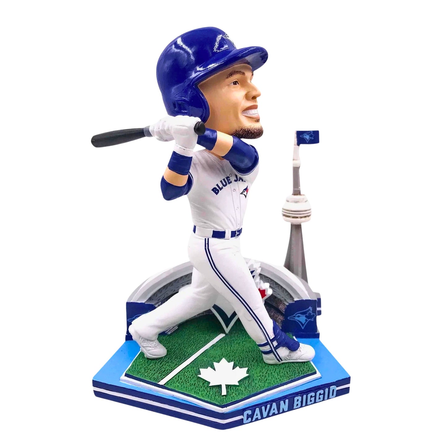 FOCO MLB Toronto Blue Jays Cavan Biggio "Stadium Facade" Bobblehead