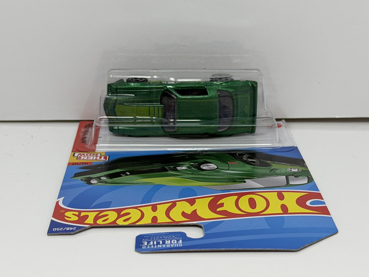 Hot Wheels Then and Now 1981 Chevrolet Camaro 1:64 Diecast Green USA Card
