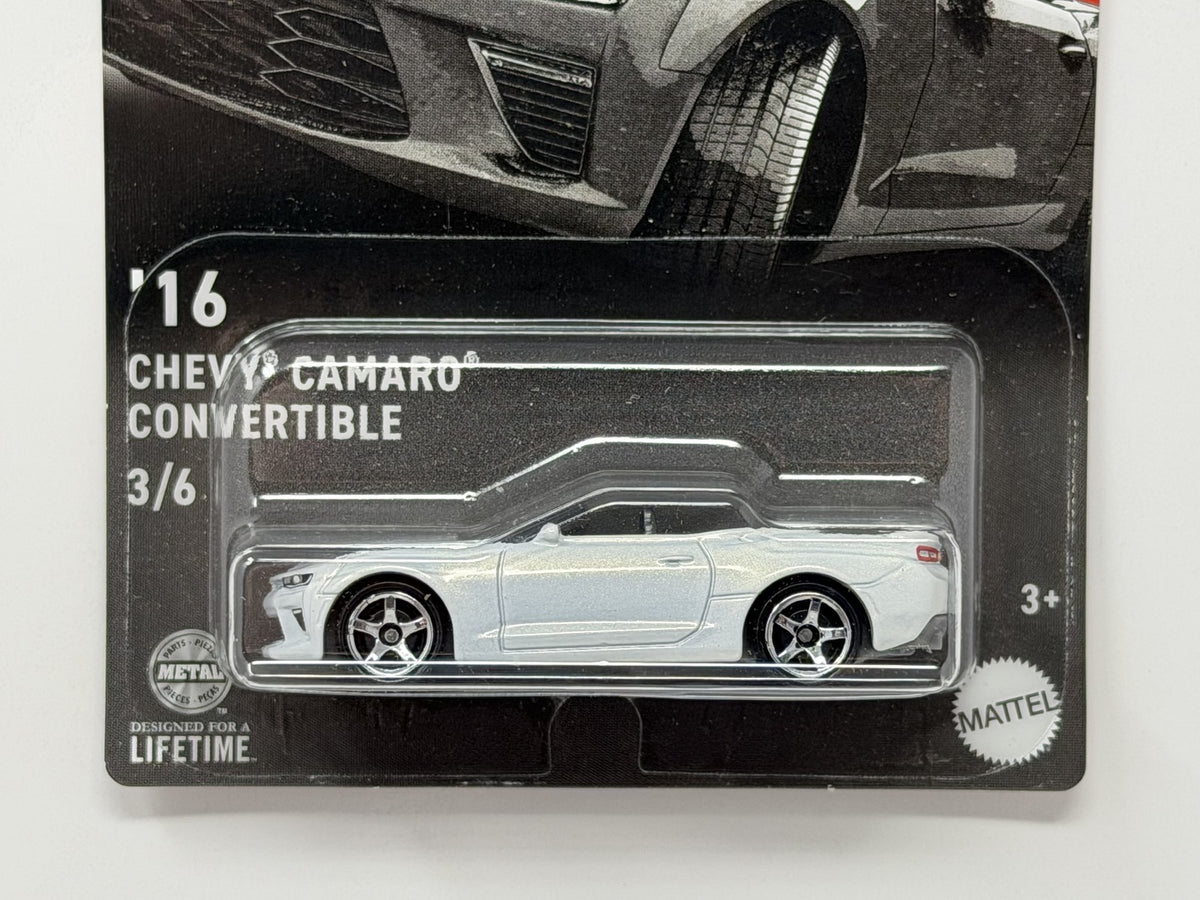 Matchbox 2016 Chevrolet Camaro Convertible 1:64 Diecast White