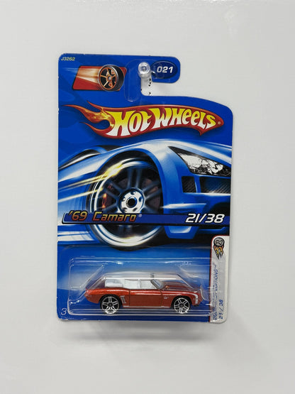 Hot Wheels 2006 First Editions 1969 Chevrolet Camaro 1:64 Diecast Orange