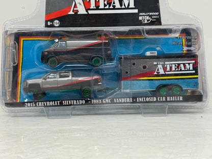 Greenlight Hollywood The A-Team GMC Vandura CHASE 1:64 Diecast with Wheel Error