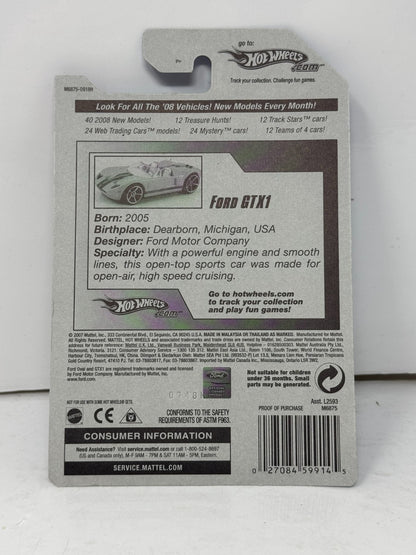 Hot Wheels Team Ford Racing Ford GTX1 1:64 Diecast Factory Sealed Black