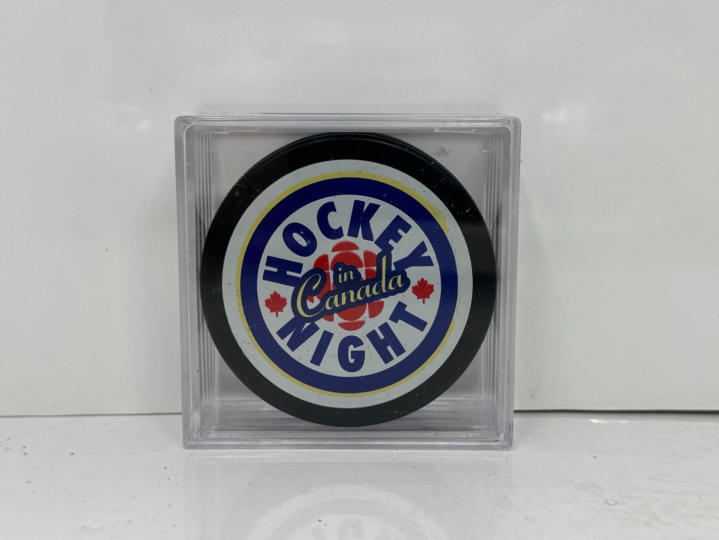“Hockey Night in Canada” Souvenir Hockey Puck CBC HNIC