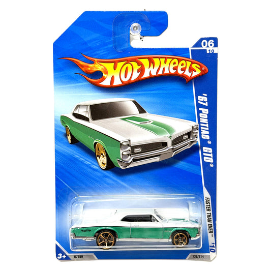 Hot Wheels Faster Than Ever 1967 Pontiac GTO 1:64 Diecast