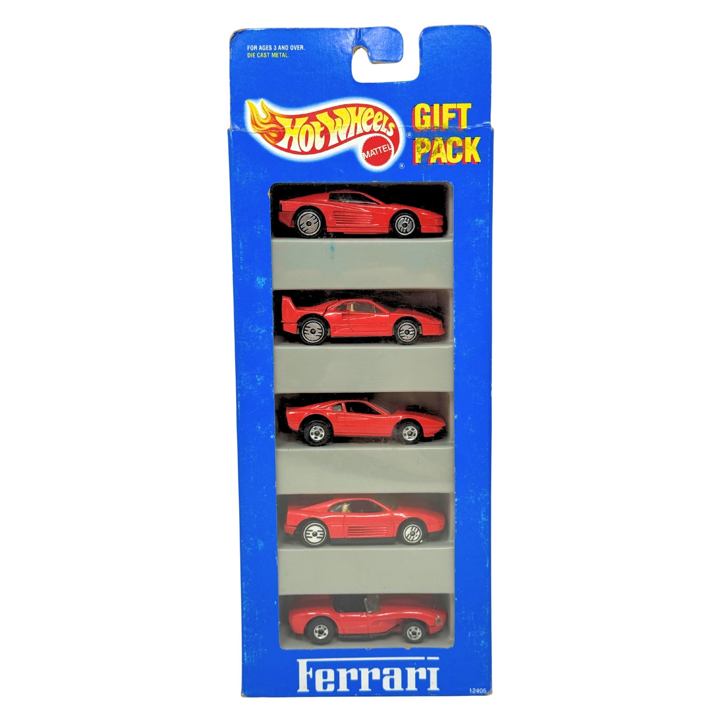 Hot Wheels Ferrari Gift Pack 5-Car Set 1:64 Diecast Mattel Vintage