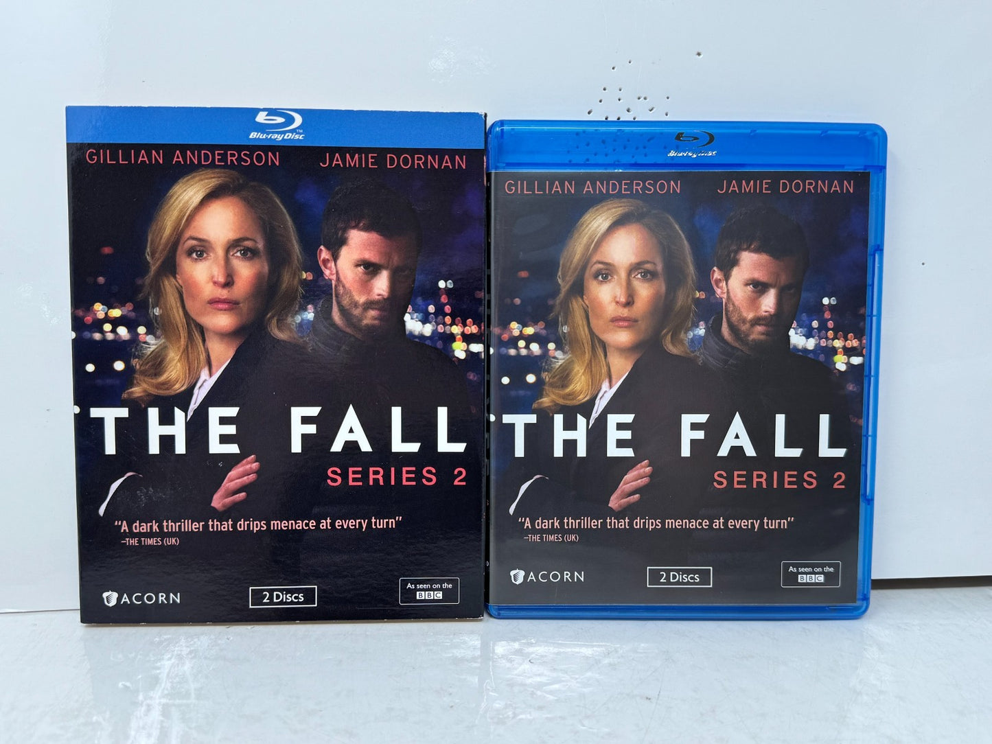 The Fall Seasons 1-2 (Blu-ray) Gillian Anderson Crime Drama TV Series