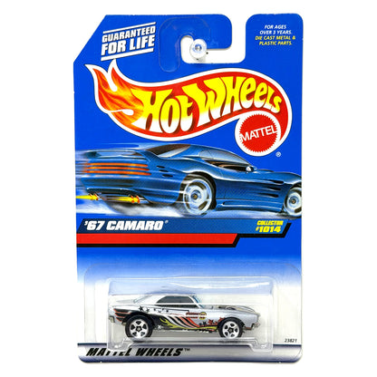 Hot Wheels 1967 Chevrolet Camaro 1:64 Diecast Silver USA Card