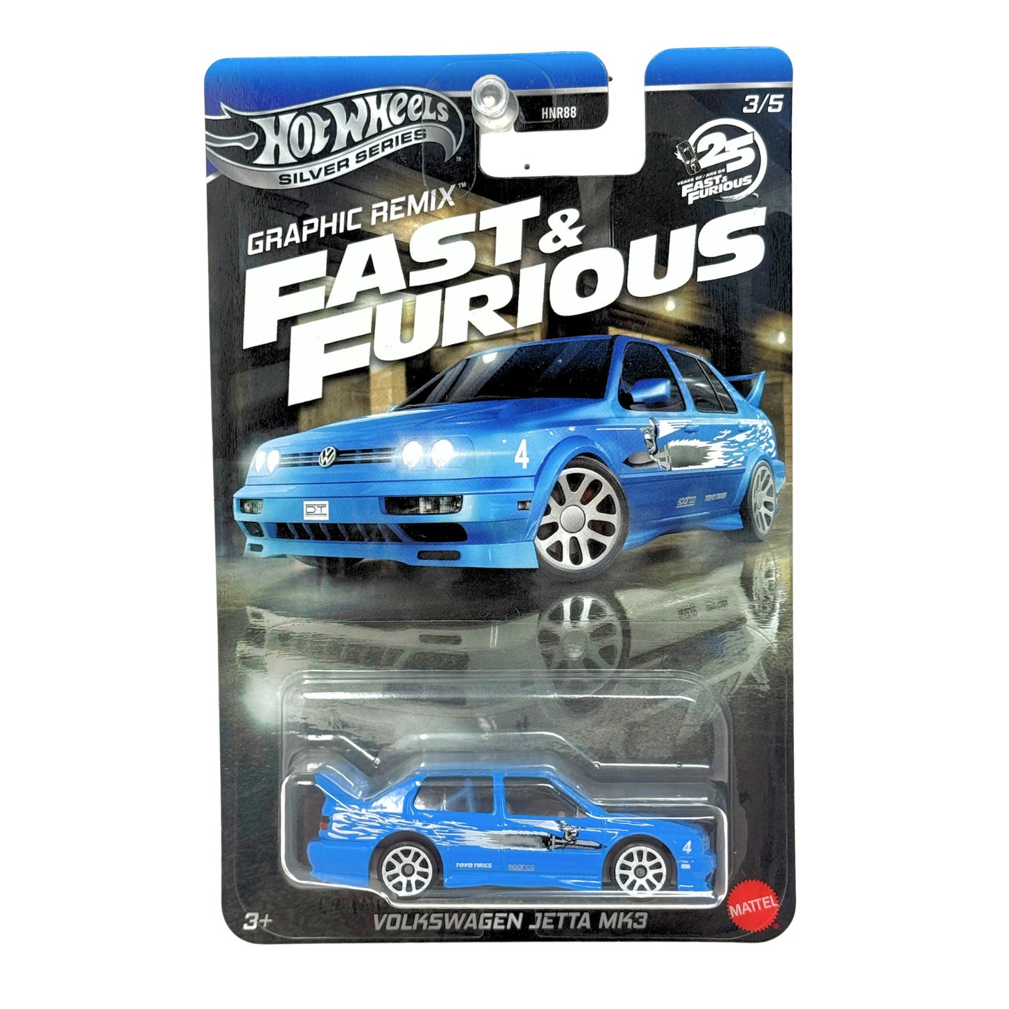 Hot Wheels Graphics Remix Fast & Furious Volkswagen Jetta MK3 1:64 Diecast