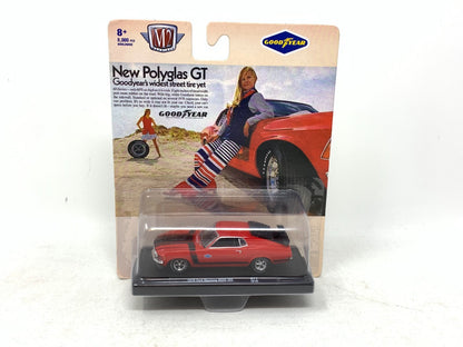 M2 Machines Goodyear 1970 Ford Mustang Boss 302 1:64 Diecast