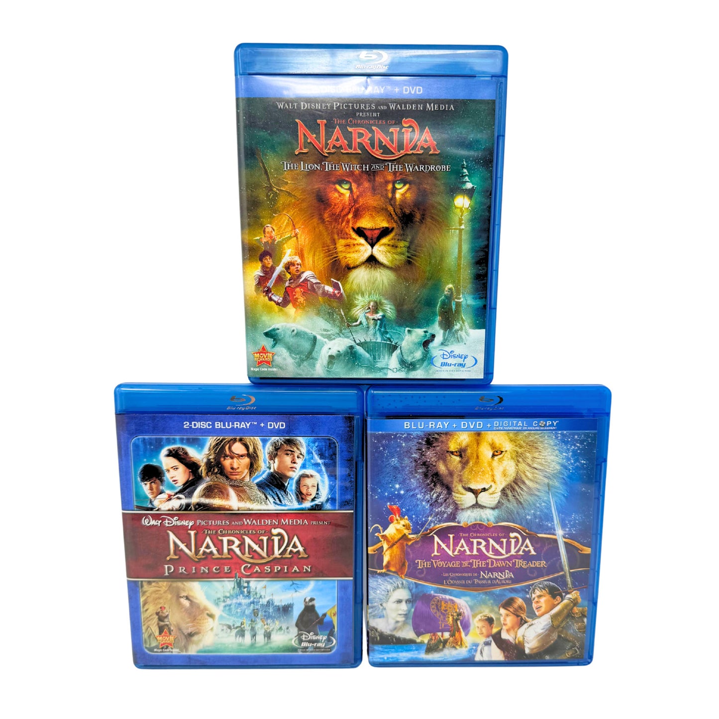 The Chronicles of Narnia (Blu-ray) Disney Fantasy 3-Movie Collection