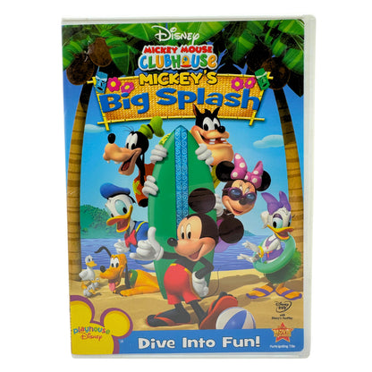 Mickey Mouse Clubhouse Mickey's Big Splash (DVD) Mickey Mouse Kids Disney