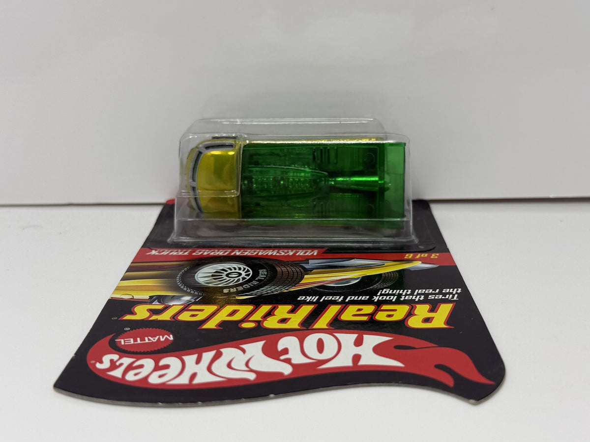 Hot Wheels Real Riders Series 9 Volkswagen Drag Truck 1:64 Diecast Green