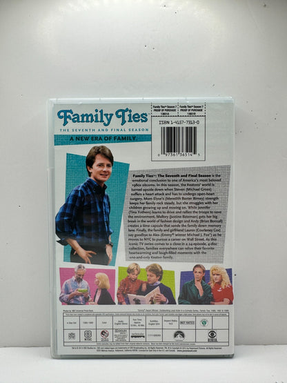 Family Ties Season 7 (DVD) Michael J. Fox Sitcom
