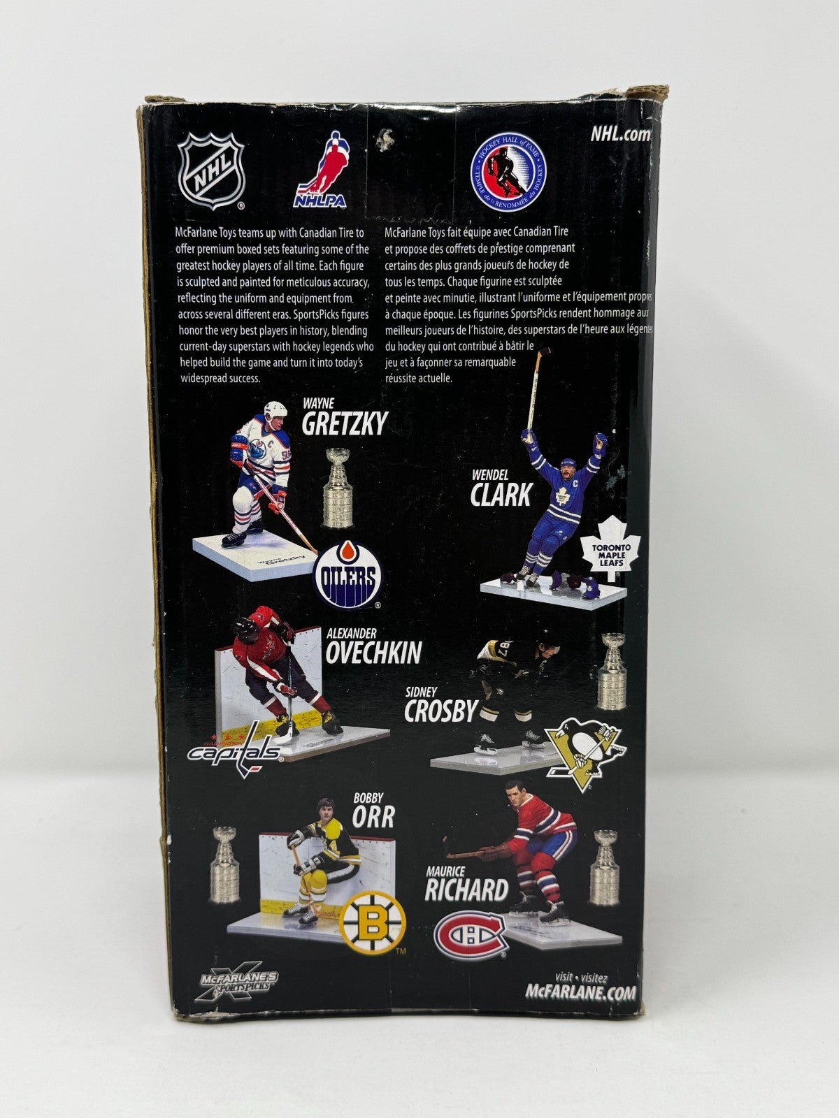 McFarlane NHL Wendel Clark Toronto Maple Leafs Canadian Tire Exclusive Figure