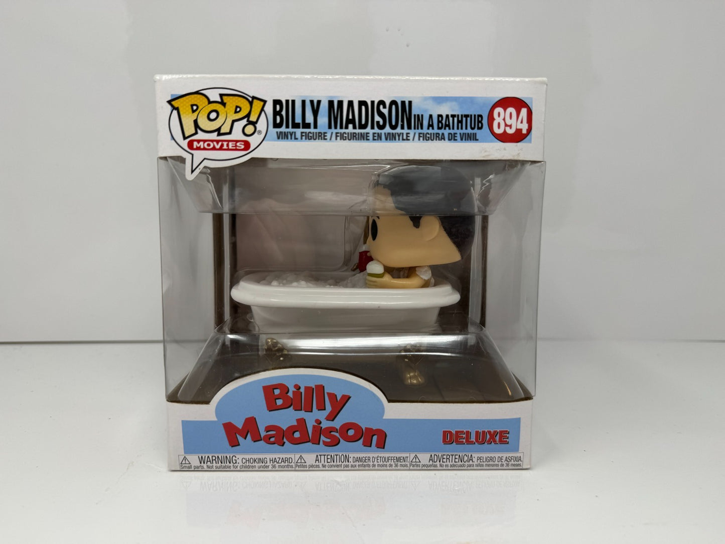 Funko Pop! Movies Billy Madison #894 Billy Madison Bathtub Deluxe Vinyl Figure